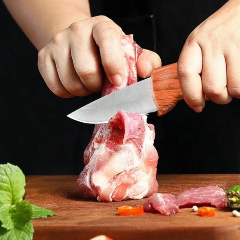 Multi Functional Pocket Knife Stainless Steel Mini Knife Bearing 360 Degree Rotating Protective Knife Portable Outdoor Knife