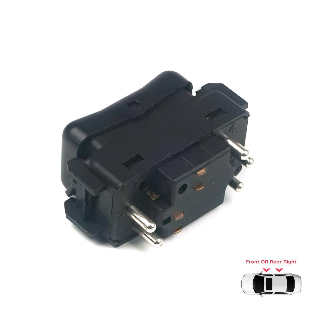 EDP632 Переключатель стеклоподъемника центральной консоли Передний или Задний Правый Для Mercedes W124 A124 C124 S124 W126 C126 W463 W201 190 A1248204510