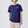 Men's PUMA DECO GLAM T-Shirts Men's Marine Blue Crew Neck Moderate