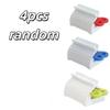 Xiaomi 4pcs Plastic Squeezers Set – for Toothpaste, Facial Cleansers & Cosmetics, Sturdy, Bathroom Safe