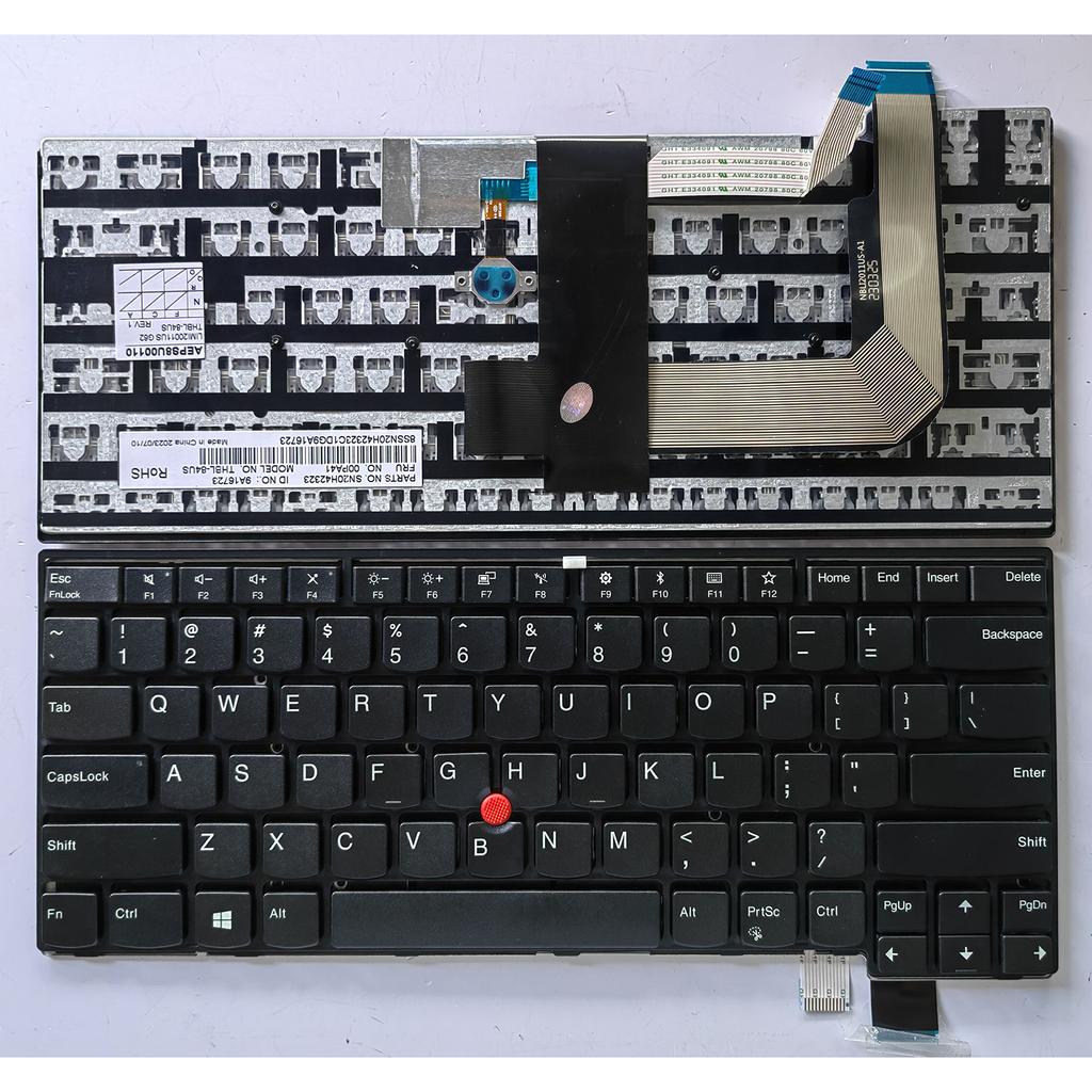 Замена клавиатуры для ноутбука, раскладка США, для Lenovo T470S ThinkPad 13 2nd New S2 2017