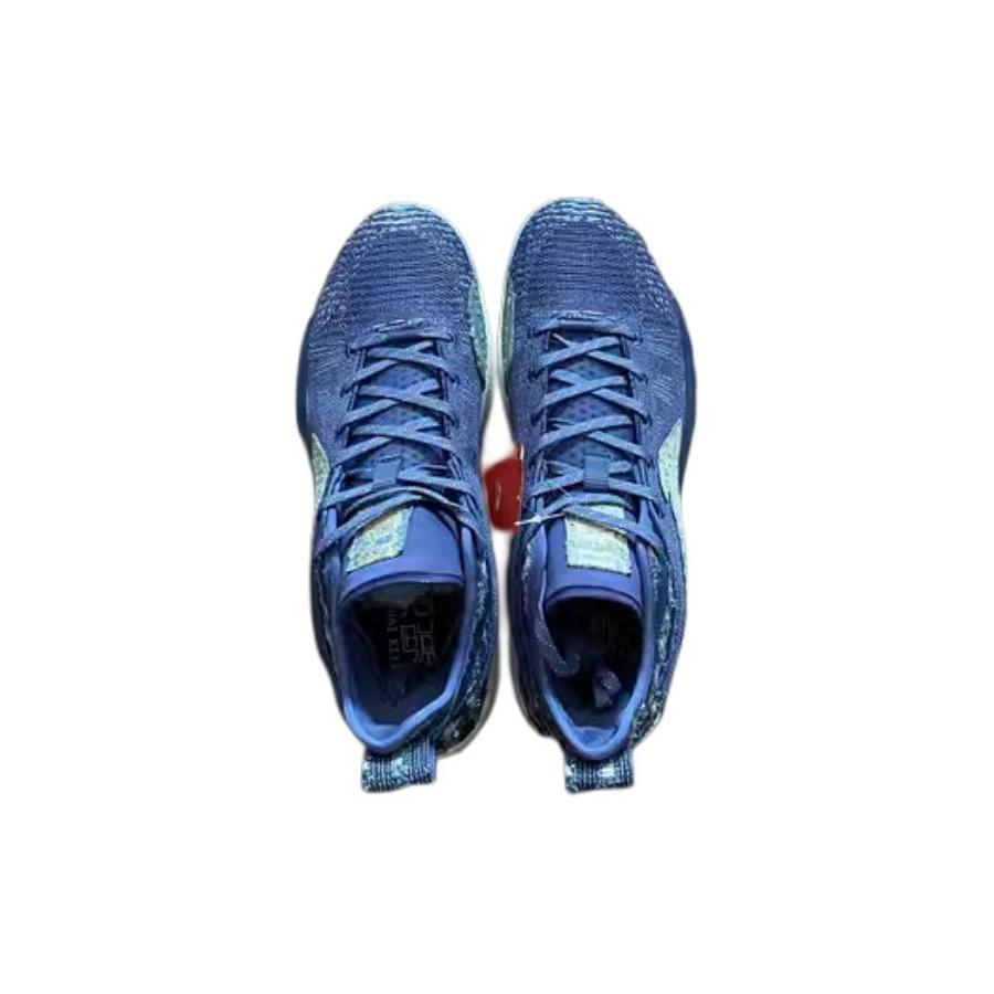 Li Ning YuShuai 13 Амортизация Boom Устойчивость к скольжению Износостойкость Покрытие Поддержка Средняя высота Баскетбольные кроссовки Мужские ABAQ013-15