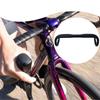 Road Bike Handlebar Accessories Sturdy Replace Part Black Lightweight 17 Inch Length