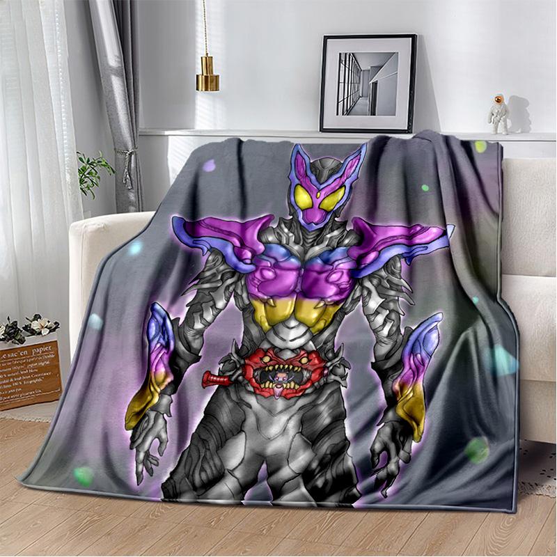 Sugar Man K-Kamen Rider GAVV Blanket Elastic Soft Candy Knight Full Storage Soft Warm Bedding Children's Gift throw blanket