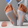 Five-finger Socks, Men's Cotton Socks, Mid-calf Socks, Breathable and Sweat-absorbing Toe Socks, Summer Thin Anti-athlete's Foot Short Socks