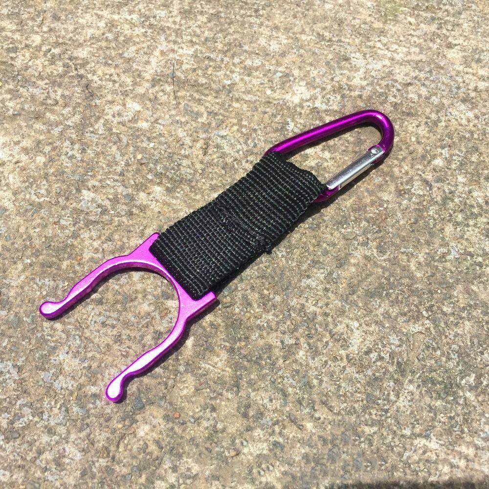 Карабин Крюк для переноски Держатель для чайника Вешалка для рюкзака Зажим для бутылки с водой Крючок для выживания на природе