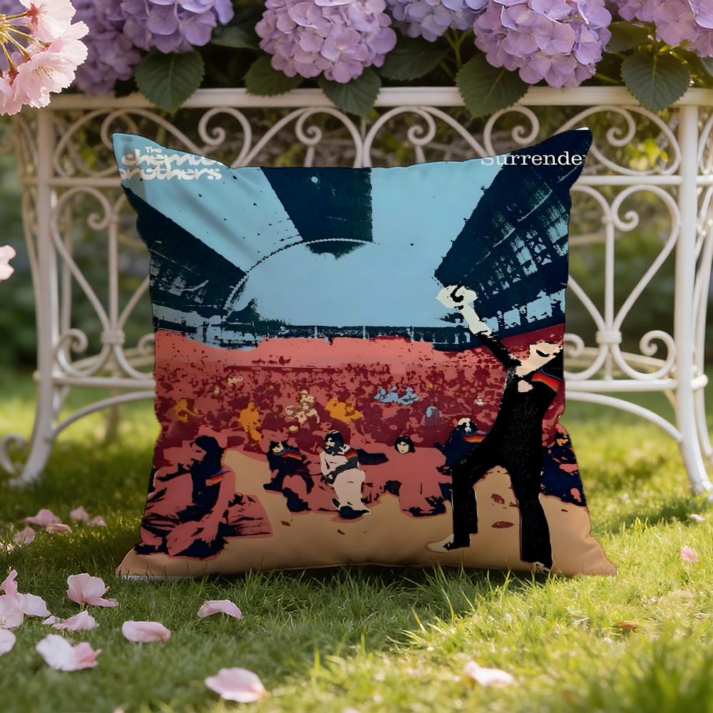 The C-Chemical B-Brothers Cushion Cover Home & Car Dual-Scene Pillow Cover: Reversible for Premium Comfort