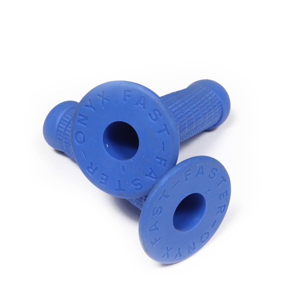 Onyx Motorcycle Grip Set Of 2 Pcs Blue