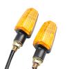 1/2pcs Motorcycle Flasher Blub Turn Signal Lamp Universal DC 12V Motorbike Indicator Light Amber Blinker Bulb 8W Moto Parts
