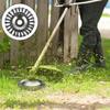 Steel Weed Trimmer Brush Grass Cutting Head Lawn Mower Blades for Gasoline Engines Durable Gardening Accessory