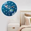 Бесшумные настенные часы Гостиная Дом Спальня Часы Детская комната Мультяшные настенные часы Атмосферная комната Отображение цифр