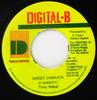7inch Record TONY REBEL - Sweet Jamaica NONE Digital-B Jamaica Reggae, Ska & Dub Used