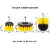 Electric Drill Cleaning Brush Set: Multi-Functional Brushes & Extension Rod for Tile, Kitchen, and Bathroom Cleaning