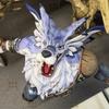 Новые фигурки из аниме Digimon Adventure Фигурка Гарурумона ПВХ Фигурка на шарнирах Статуэтка Коллекция Модель для хобби Кукла Игрушки Рождественские подарки
