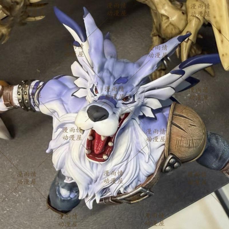 Новые фигурки из аниме Digimon Adventure Фигурка Гарурумона ПВХ Фигурка на шарнирах Статуэтка Коллекция Модель для хобби Кукла Игрушки Рождественские подарки