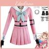 Убийство Данганронпа V3 Гармония Ирума Миу Косплей Костюм на Хэллоуин Полный Комплект