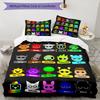 3pcs SPRUNKI1 Design Cover Set - HD Printed Bedding with 1 Cover and 2 Pillowcases - Perfect for Home and Dorm Decor