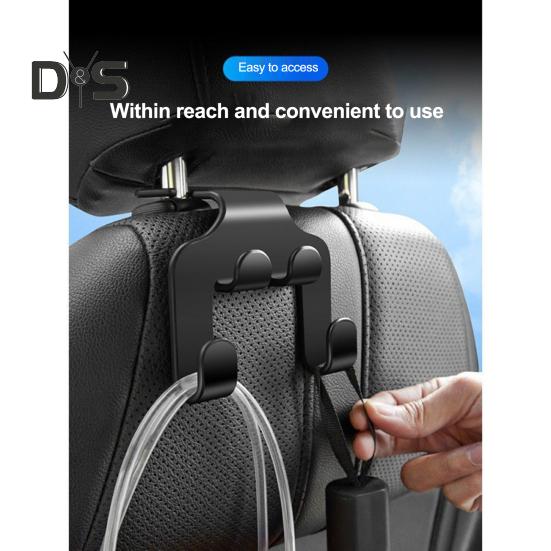 2 шт., крючок для подголовника автомобильного сиденья, держатель для телефона, сверхмощный многофункциональный автокресло, крепление на спинку сиденья, органайзер, вешалка, аксессуары для салона автомобиля