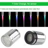 Glow Fantastic Water Tap RGB Temperature Control Led Light Sensor Light