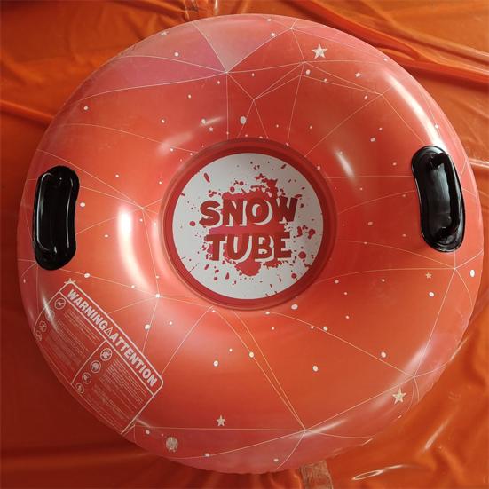 Лыжный круг, надувные морозостойкие, герметичные, толстые, с большой несущей способностью, снежные сани, санки, снежная игрушка для детей и взрослых, сверхмощная снежная трубка