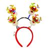 Christmas Luminous Headband Elk Christmas Tree Decoration Party Favors Birthday Festival Gathering Headwear Navidad Hair Accessory