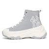 New MLB Chunky High Grey 3ASHU4216-50GRS