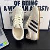 Forrest Gump Shoes 2025 Spring New Women's Shoes Retro Flat-bottomed Casual Versatile Soft-soled Sports Comfortable Lace-up German Training Shoes