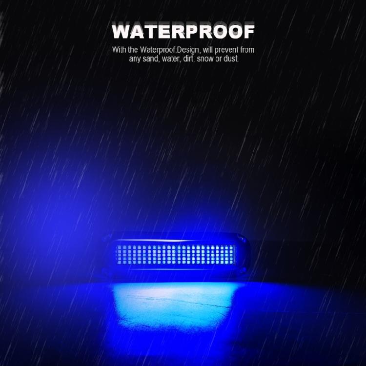 LED Marine Boat Courtesy Light 10-30V 120LED Waterproof Boat Transom Light Lamp