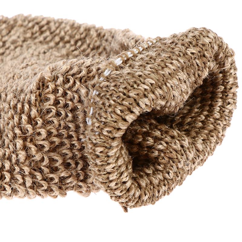 2шт пилинг отшелушивающие перчатки щетка для душа пальцы банное полотенце скраб для тела перчатки