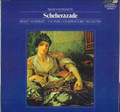 LP Пластинка РИМСКИЙ-КОРСАКОВ ЭРНЕСТ АНСЕРМЕ П Шехеразада STS15126 LONDON US Классика Б/У