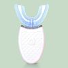 Electric Toothbrush U-Shaped Ultrasonic Silicone 360 Degrees Automatic Blue Light Toothbrush for Home Use