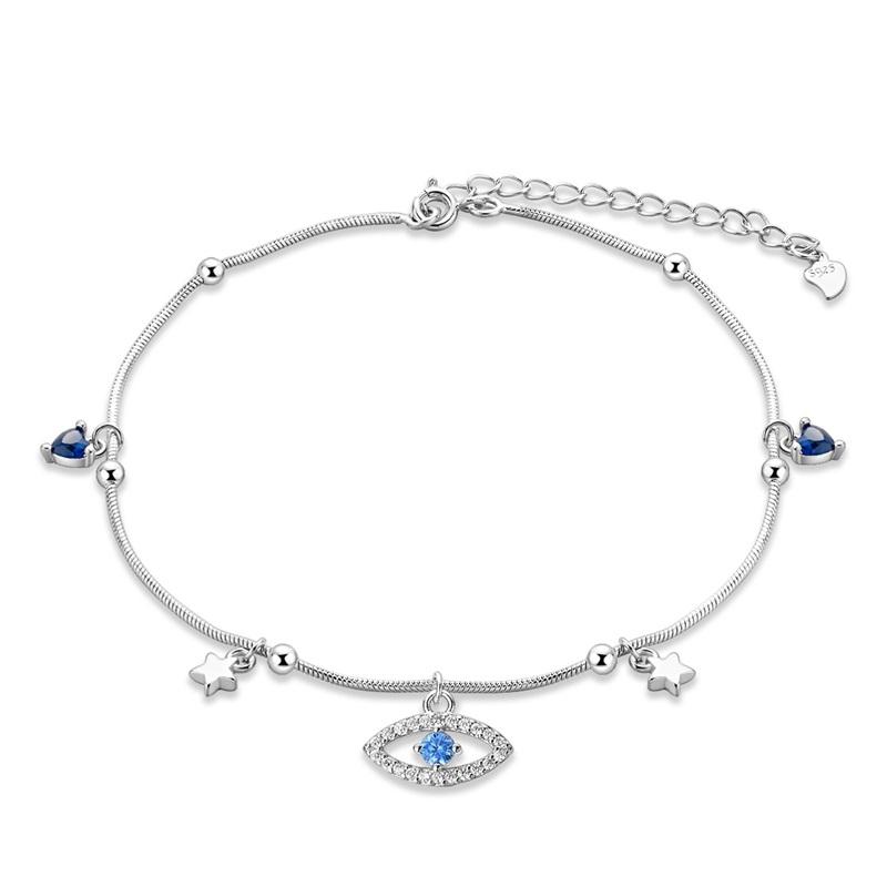 Новая медная цепочка безопасности с подвесками в виде бабочки, сердца, дерева, луны, браслет-амулет, бусина, подходит для оригинального браслета, сделай сам, женские украшения