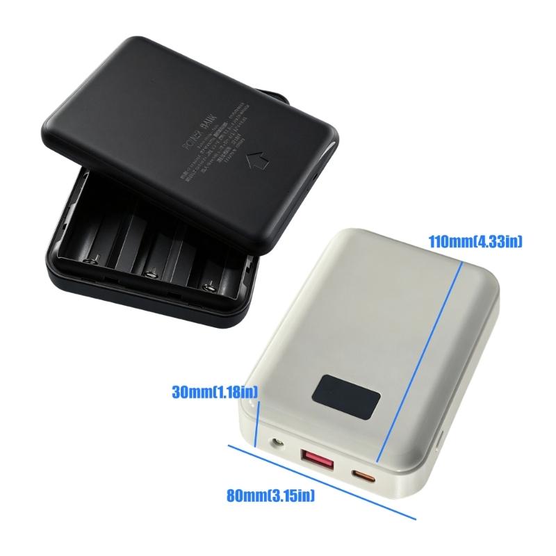 Корпус Powerbank своими руками для держателя 3x21700, Корпус аккумулятора с выдвижной крышкой, Пластиковый корпус для сборки без пайки