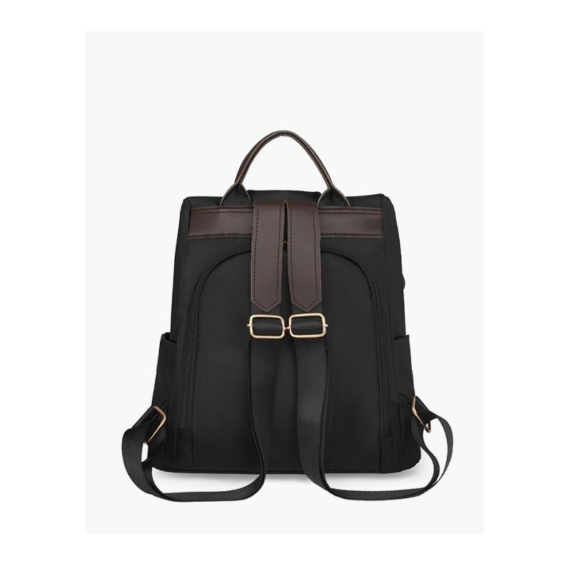 Рюкзак Anti Theft, женский трансграничный новый простой повседневный рюкзак для поездок на работу, однотонная ретро-сумка большой вместимости, легкая дорожная сумка