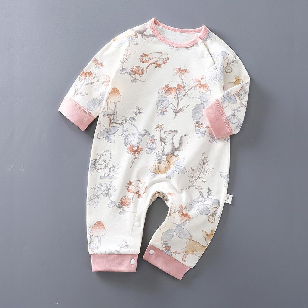 Pure Cotton Baby Romper - Newborn Onesie for All Seasons