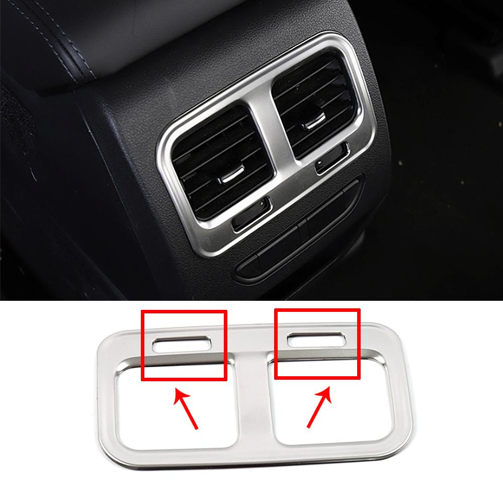 Для Haval F7 F7X 2018-стайлинг автомобиля, аксессуары для интерьера, украшение на центральной консоли, рамка, накладка, матовое серебро