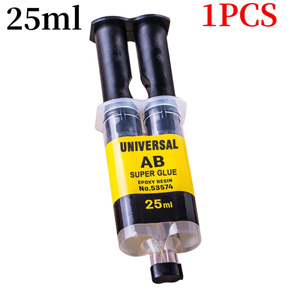 Универсальный клей AB Многоматериальный Эпоксидный клей 4/25 мл Высокопрочный Водостойкий Ремонтный клей Для Металла Пластика Дерева Керамики