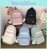 Letter Pattern Bayore Backpack Multi Compartment Ergonomic Schoolbag Casual
