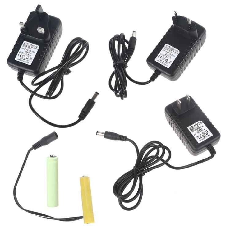 AAA Battery Eliminators Compact Battery Replacement Adapter for Table Lamp Clock