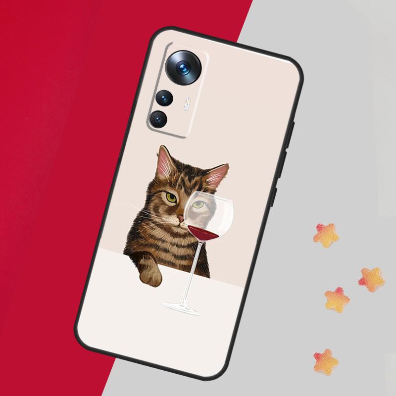 Забавный чехол с изображением кота для Xiaomi 14 13 11T 12T 13T Pro 12 Lite 12X POCO X3 X5 Pro X4 F4 M5 M5s F3 F5 Чехол