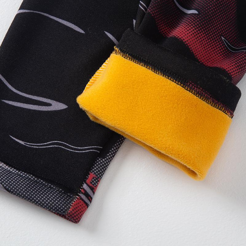 Мужское термобелье большого размера для осени и зимы, утепленное и утепленное, осенняя одежда и брюки, зимний холодный свитер из хлопка