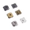 Creative Silvery For Bag,Wallet,Notebook Making Metal Clasp Closures Sewing Buttons Snaps DIY Accessories Adsorption Buckle
