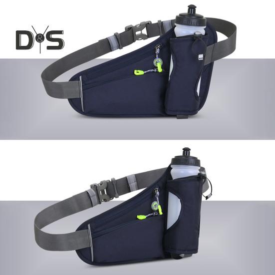 Водонепроницаемая сумка на пояс для бега, спортивная сумка на пояс с бутылкой воды, регулируемая сумка на пояс для бега, езды на велосипеде, пешего туризма