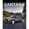 1/32 Volkswagen Santana Avant Универсал Металлическая модель автомобиля Литье под давлением Металлический транспорт для путешествий Модель автомобиля Симуляция звука и света Детская игрушка Подарок