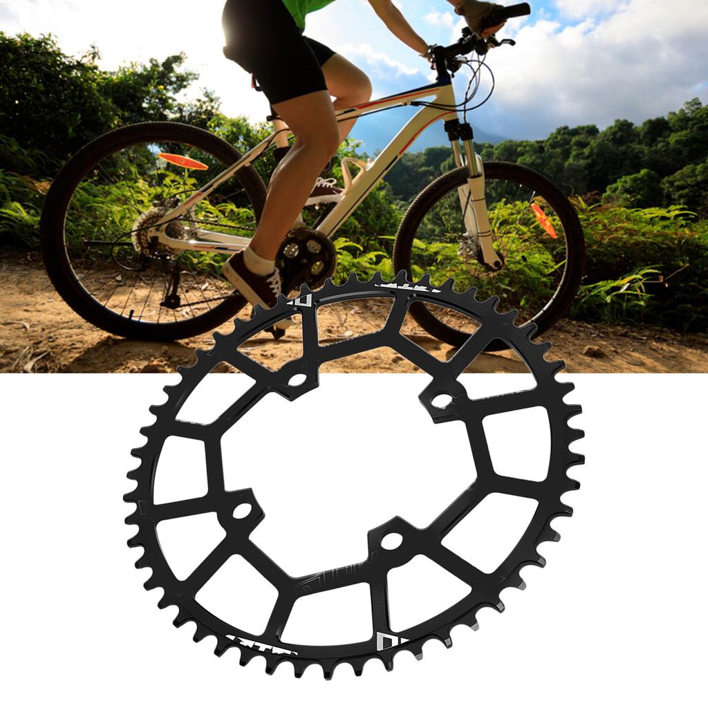 Mountain Bike 104BCD Gear Disc 52T 104mm Aluminum Alloy Mountain Bike Tooth Disc Chainring Negative Chainrings