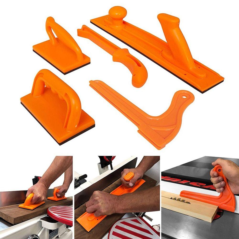 Использовать на фрезерном столе Толкатель безопасности Ручка безопасности Деревообрабатывающий ручной инструмент Толкатель для настольной пилы