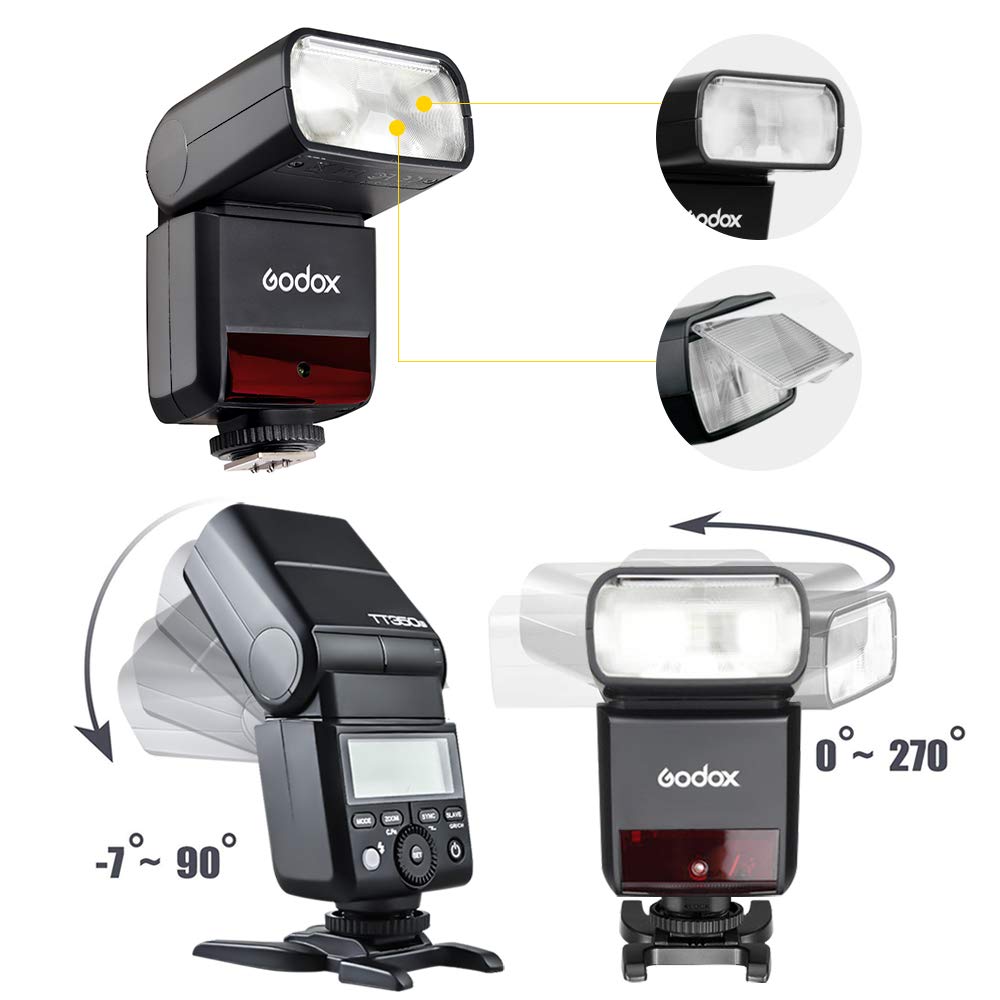Авторизованный дилер Японская инструкция GODOX TT350S Sony TTL Синхронизация Мини Совместим с цифровыми камерами Sony RX10 [Godox и в комплекте] Крепление на клипсе