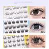 Накладные ресницы сегментами DIY Разные стили Накладные ресницы Модные пучки ресниц Мужчины