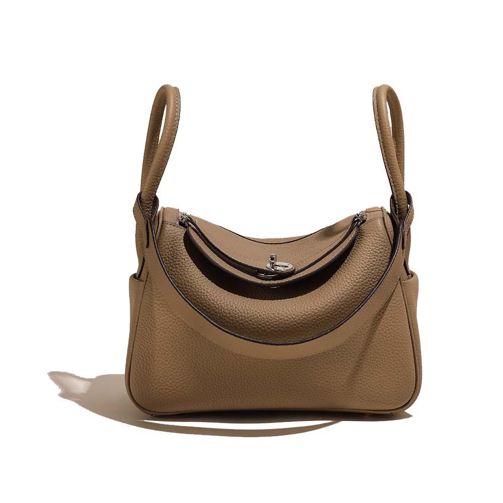 2025 Новая Женская Сумка из Натуральной Кожи Кожа Головного Слоя Сумка Lindy Маленькая Lindy Модная Универсальная Ручная Одноплечевая Сумка Кроссбоди