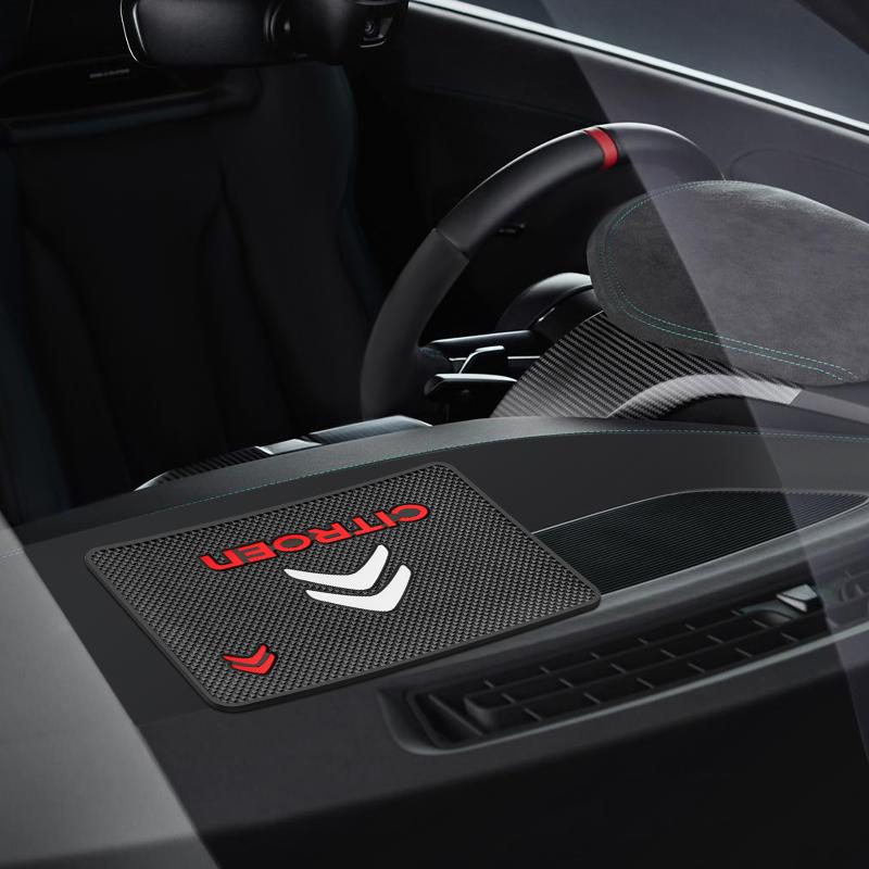 For Citroen C1 C2 C3 Grand C4 Picasso C4L VTS C-ELYSEE Sedan Berlingo Jumper 1Pcs Silicone Car Dashboard Anti Slip Sticky Pad
